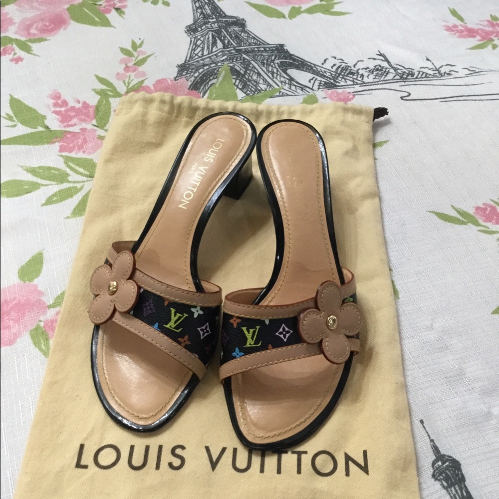 Louis Vuitton/murakami sandals
